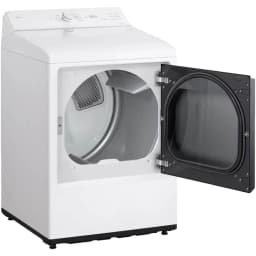 LG DLE8200W 7.3 Cu. Ft. White Front Load Smart Electric Dryer - Thumbnail 4