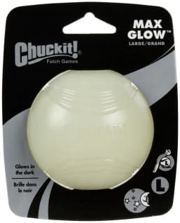 Chuckit Max Glow Ball Large Ball - 3" Diameter (3 Pack) - Thumbnail 1