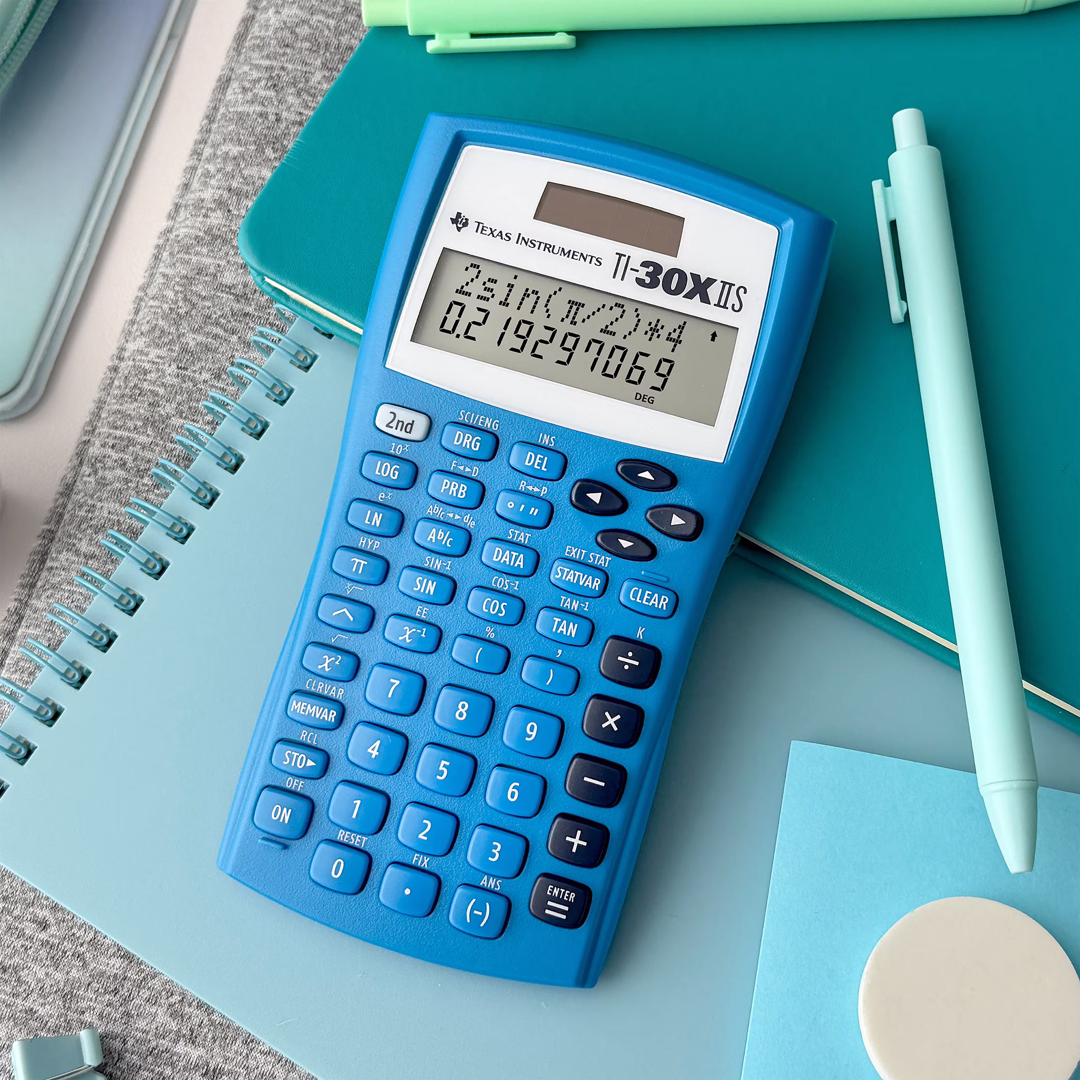 Texas Instruments TI-30XIIS Scientific Calculator for High School Math and Science - Thumbnail 6