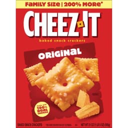 Cheez-It Original Baked Snack Crackers, Lunch Snacks, 21 oz - Thumbnail 9