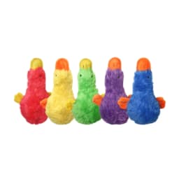 Multipet Plush Duckworth Dog Toy with Squeaker, 13 inches, Assorted Colors - Thumbnail 1