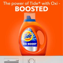 Tide Laundry Detergent Liquid with Ultra Oxi Boost, Advanced Stain Remover, 30 fl oz, 21 Loads - Thumbnail 3