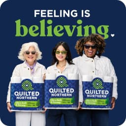 Quilted Northern Ultra Soft & Strong 2-Ply Toilet Paper, 6 Mega Rolls, 295 Sheets per Roll - Thumbnail 5