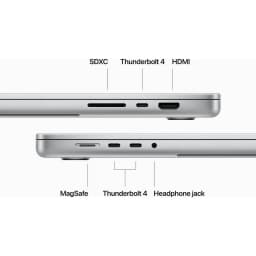 Restored Apple MacBook Pro 16" 3K Laptop 2019 Intel Core i9 64GB RAM 4TB SSD macOS Big Sur, Silver (Fair) - Thumbnail 4