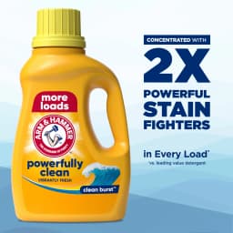 ARM & HAMMER Laundry Detergent Liquid, Clean Burst, 43 fl oz, 43 Loads - Thumbnail 3