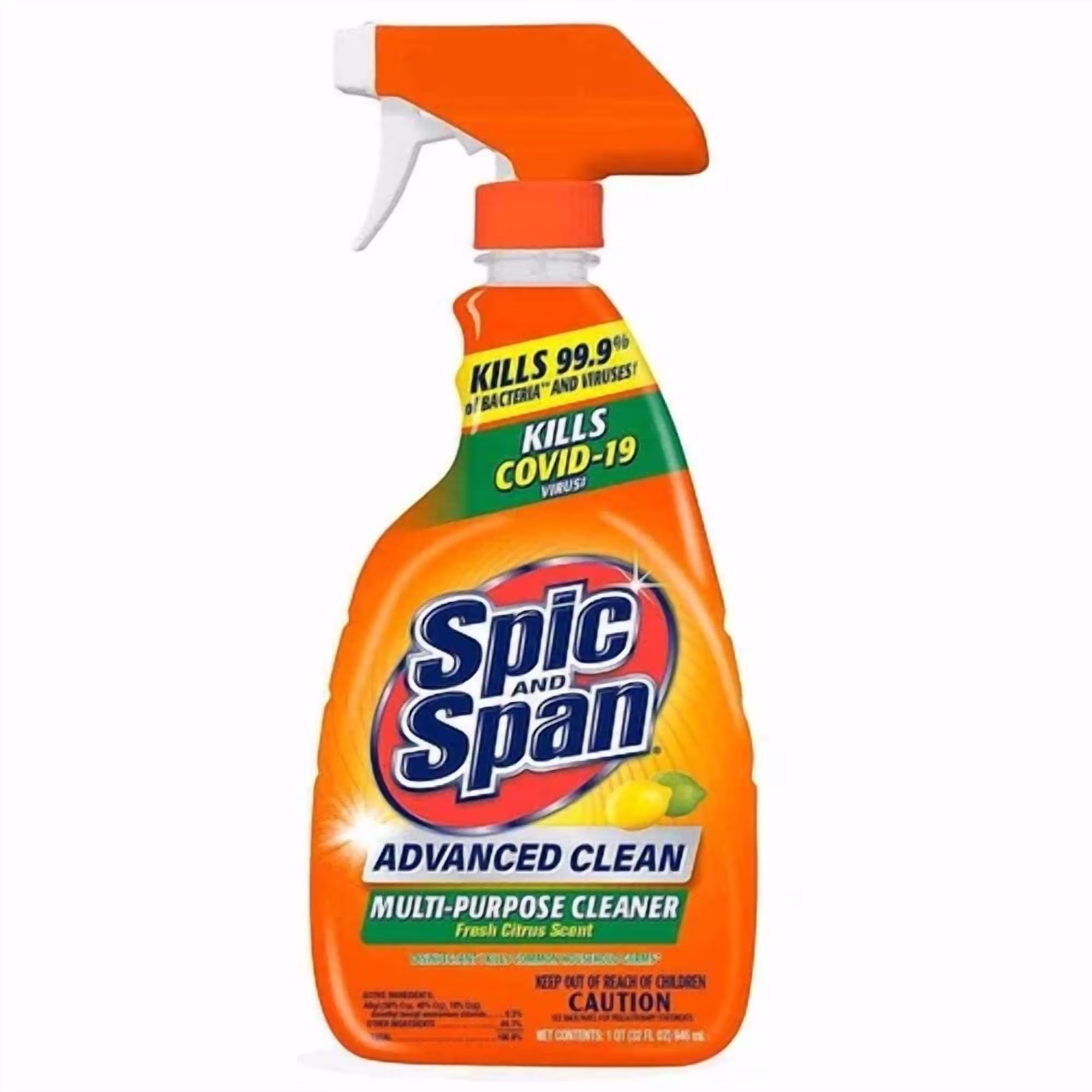 Spic And Span Multi-Purpose Spray Cleaner, 32 Fl. Oz., Citrus Scent - Thumbnail 1