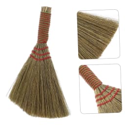 PENIKOKO Car Whisk Broom Multi-Purpose Miscanthus Dust Brush for Home, Car, and General Cleaning 1 Piece - Thumbnail 8