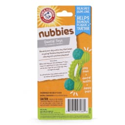Arm & Hammer Nubbies Duality Bone Durable Dental Dog Chew Toy - Thumbnail 10