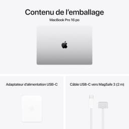 Restored Apple Macbook Pro 14-core Cpu/20-core GPU 2024 Silver M4 Pro 48GB 16.2 512GB SSD - Thumbnail 5