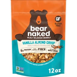 Bear Naked Fit Vanilla Almond Crisp Granola, 5g Protein, Fiber Bag, 12 oz - Thumbnail 1