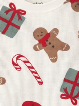Carter's Child of Mine Baby and Toddler Holiday Pajama, Two-Piece Set, Sizes 12M-5T - Thumbnail 3