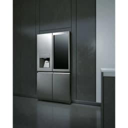 LG Freestanding French Door Refrigerator, Gray - Thumbnail 6