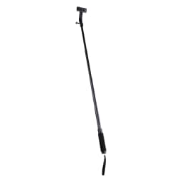 Onn Bluetooth Selfie Stick – Extendable to 40 in, 360° Rotating & Tilting Clamp with Built-In Rechargeable Shutter and Universal Camera Mount - Thumbnail 7