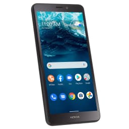 Total By Verizon Nokia C100, 32GB, Blue- Prepaid Smartphone [Locked to Total by Verizon] - Thumbnail 7