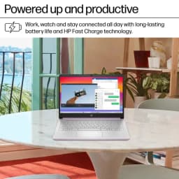 HP 14" N150 Laptop,Intel Quad-Core,8GB RAM,256GB Storage (128GB eMMC + 128GB SD) - Thumbnail 5