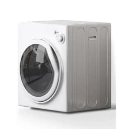 DISHUP 3.5 Cu.Ft Portable Clothes Dryer, 13 lbs Compact Dryer with Stainless Steel Tub, Electric Dryer for RV, Home, Apartment, White - Thumbnail 1