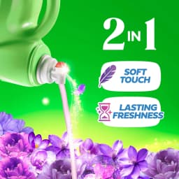 Gain Liquid Laundry Fabric Softener and Conditioner, Moonlight Breeze Scent, 140 fl oz, 190 Loads - Thumbnail 3
