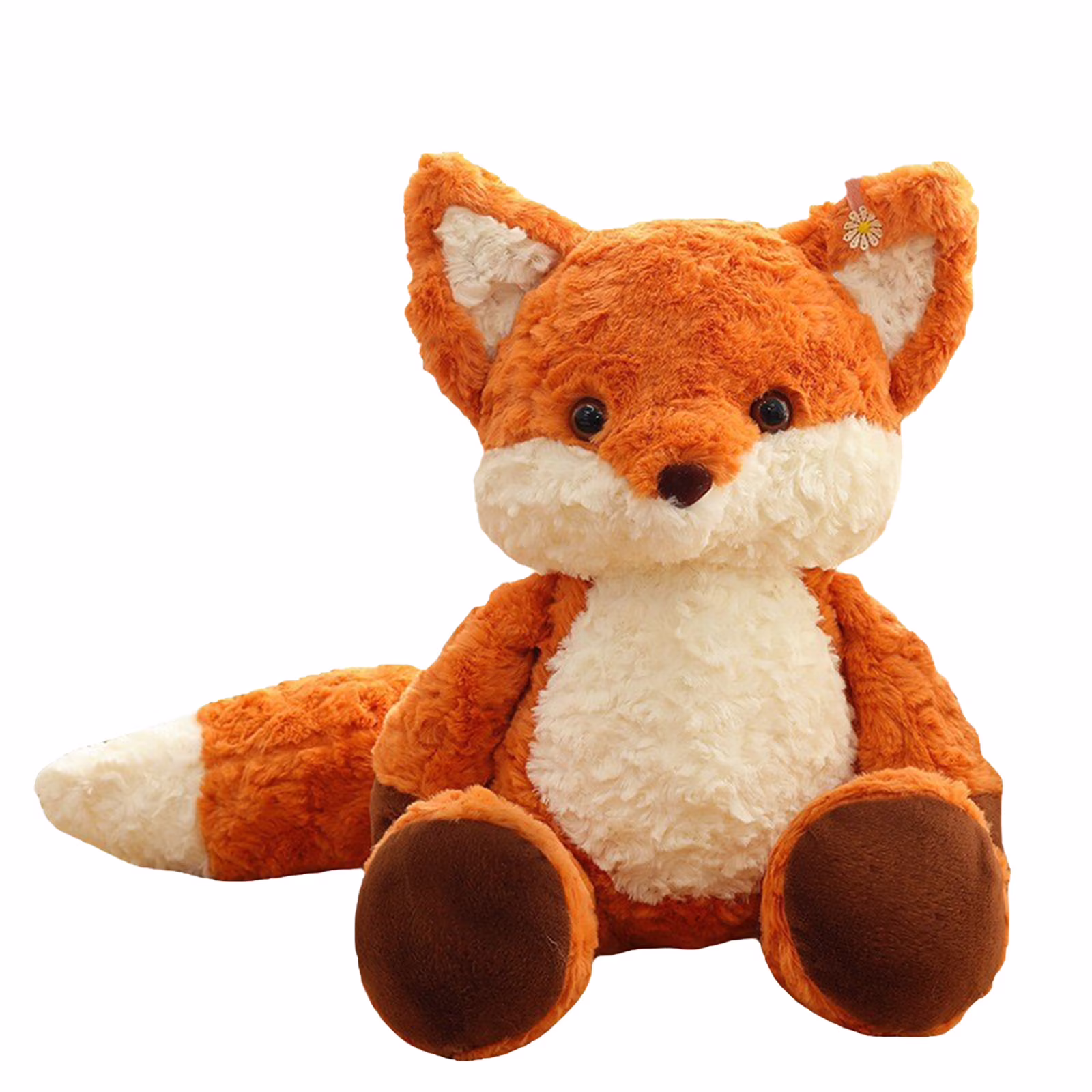 Adorable Plush Fox Stuffed Animal Toy Soft and Cuddly Fox Plushie for Kids and Adults, Perfect Gift for All Ages - Thumbnail 1