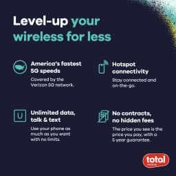 TOTAL WIRELESS TCL Flip 3, 16GB, CDMA LTE, GRAY - PREPAID FEATURE PHONE [LOCKED TO TOTAL WIRELESS] - Thumbnail 4