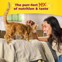 (2 pack) Meow Mix Tender Centers with Basted Bites, Chicken & Tuna Flavors, Dry Cat Food, 3 lb. Bag - Thumbnail 4