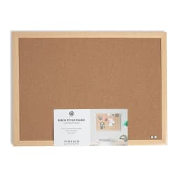 U Brands Cork Bulletin Board with Natural Maple Wood-Style Frame, 17 x 23 inch - Thumbnail 9