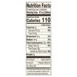Great Value No Added Sweeteners 100% Apple Juice, 64 fl oz - Thumbnail 3