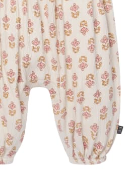Modern Moments by Gerber Baby Girl Long Leg Romper , Sizes 0/3 Months - 24 Months - Thumbnail 4