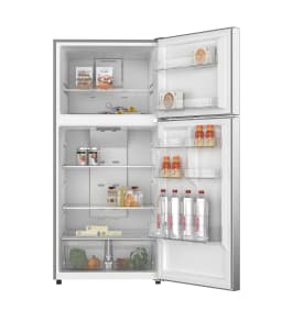 Hamilton Beach, 18 Cu. Ft. Top Mount Refrigerator, Frost Free, Platinum - Thumbnail 7