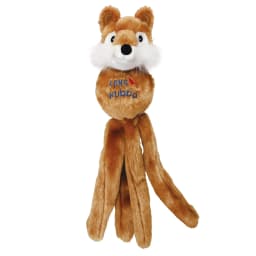 KONG® Wubba Squeaker Dog Toy, Fox, Small - Thumbnail 1