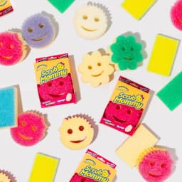 Scrub Mommy Power Flower Non-Scratch Cleaning Sponge - Thumbnail 8