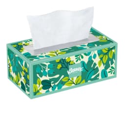 Kleenex Lotion with Coconut Oil 3-Ply Flat Box Facial Tissues, 1 Pack (120 Total Tissues) - Thumbnail 9
