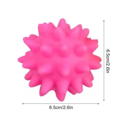 Spike Ball Cat & Dog Toy - Interactive Pet Chew Toy with Massaging Spikes for Dental Health - Durable, Safe Pet Toy for Cats & Dogs - Promotes Play - Thumbnail 3