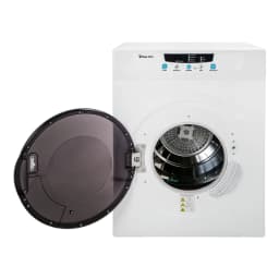 Magic Chef Compact 3.5 cu. ft. Electric Dryer in White in White - Thumbnail 2