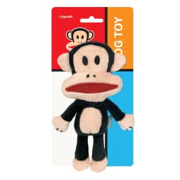 Multipet Plush Paul Frank Julius Monkey Dog Toy with Crinkle and Squeaker, Small - Thumbnail 2