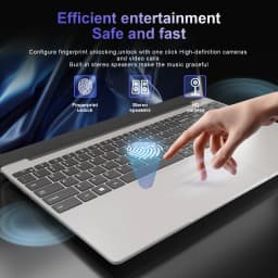 KURIETIM 15.6" FHD Laptop, Intel N95 Processor, 32GB DDR4, 512GB SSD, Windows 11 Pro - Thumbnail 7