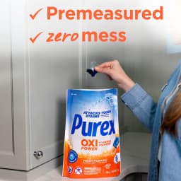 Purex Oxi Power + Odor Fighter Laundry Detergent Pacs, 56 ct - Thumbnail 5