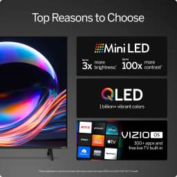 VIZIO 43” Mini LED Quantum 4K QLED HDR Smart TV (NEW 2026) VQM43C-10 - Thumbnail 4