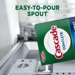 Cascade Complete Dishwasher Detergent Powder, Dish Detergent, Dish Soap, Fresh, 75 fl oz - Thumbnail 5