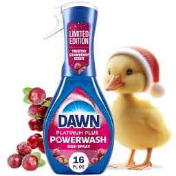 Dawn Powerwash Spray, Dish Soap, Dishwashing Liquid, Cranberry Scent, 1 Starter Kit, 16 fl oz - Thumbnail 1