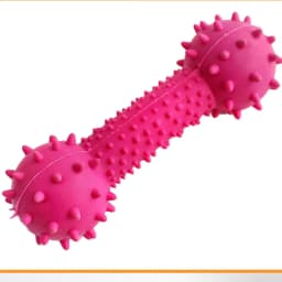 Utoimkio Interactive Dog Toys Soft Rubber Dog Chew Toys,Dog Teeth Cleaning Toy,Chewers Food Treat Dispensing Toy for Puppy Small Dogs - Thumbnail 4