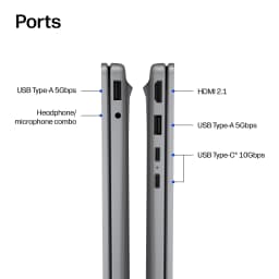 HP OmniBook 5 16 inch Laptop Next Gen AI PC 2K IPS Display Windows AMD Ryzen AI 5 430 16GB 512GB SSD Meteor Silver - Thumbnail 5