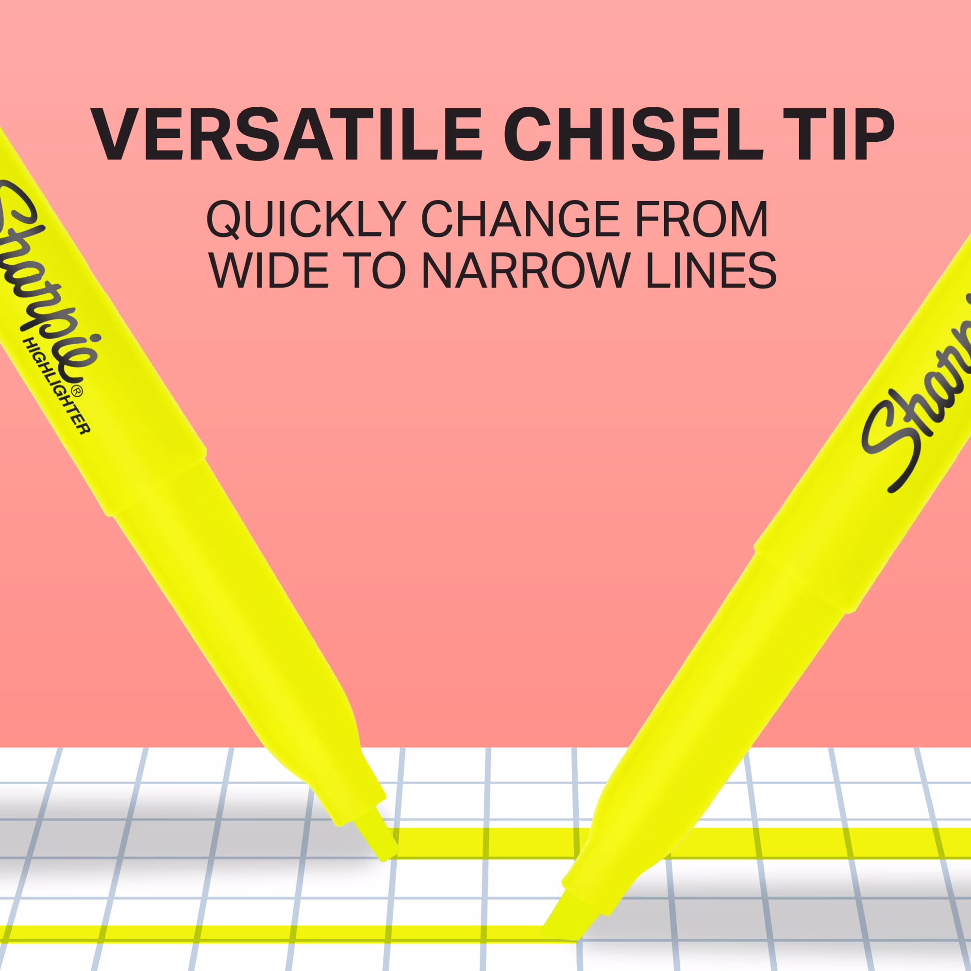 Sharpie Pocket Highlighters, Assorted, Chisel Tip, 12 Count - Thumbnail 4