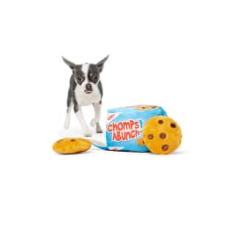 BARK Chomps Abunch Dog Toy, Plush Cookie Box with Cookies, Squeaky, XS to Small Dogs - Thumbnail 3