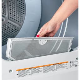 Hotpoint HTX26EASWWW 6.2 Cu. Ft. White Electric Dryer with Auto Dry - Thumbnail 4