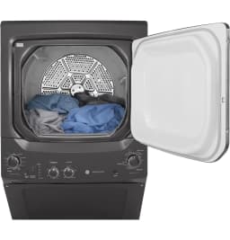 GE Unitized Spacemaker® 3.8 cu. ft. Washer with Stainless Steel Basket, 5.9 cu. ft. Electric Dryer - Thumbnail 5