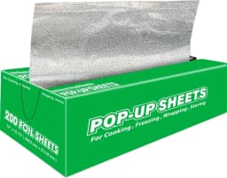 Alpacasso Pre-Cut Aluminum Foil Sheets,12x10.75 Inches,200 Sheets - Thumbnail 1