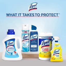 Lysol Disinfectant Spray, Sanitizing and Antibacterial Spray, Crisp Linen Scent, 19 fl oz, 3 pack - Thumbnail 4