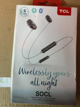 RHEA- ? Tcl, Wirelessly Yours All Night Bluetooth Headphones, ?? On Distressed ?? - Thumbnail 1