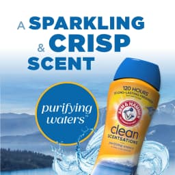 ARM & HAMMER Clean Scentsations In-Wash Scent Booster, Laundry Scent Booster Purifying Waters scent, 24 Oz - Thumbnail 5