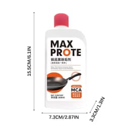 Pot Bottom Gel Cleaner,Heavy Duty Stainless Steel Kitchen Degreaser for Tough Oil Stains,Multi-Surface Instant Grease Removal for Cookware Appliances - Thumbnail 3